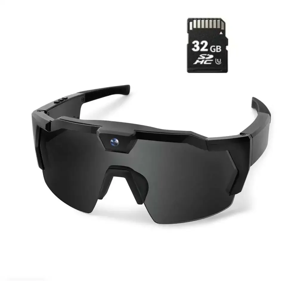 Smart Camera Glasses, Outdoor Sports HD Recording Video, Cycling Action Sunglass